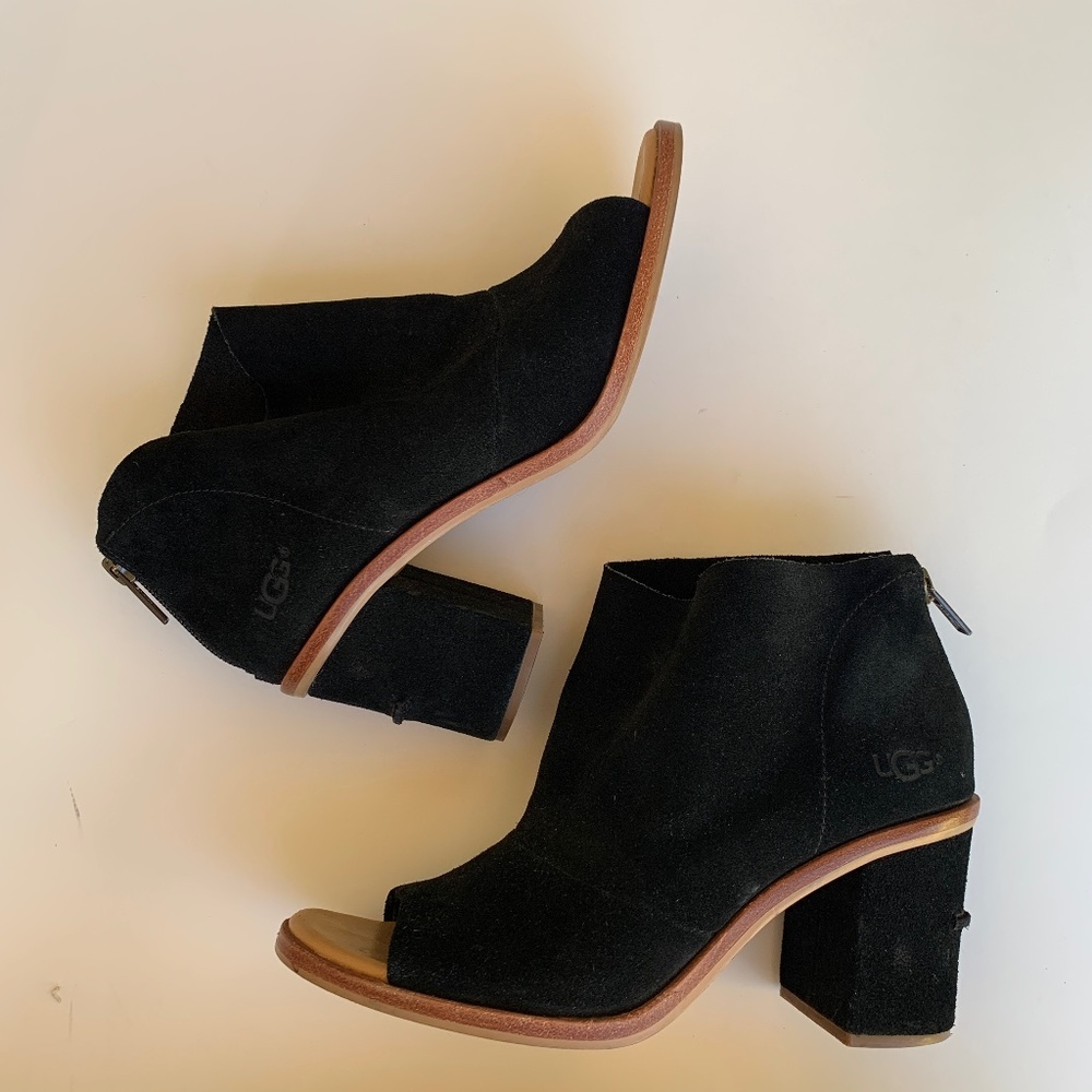 Ugg Ginger Open Toe Boot Size 7 - image 1